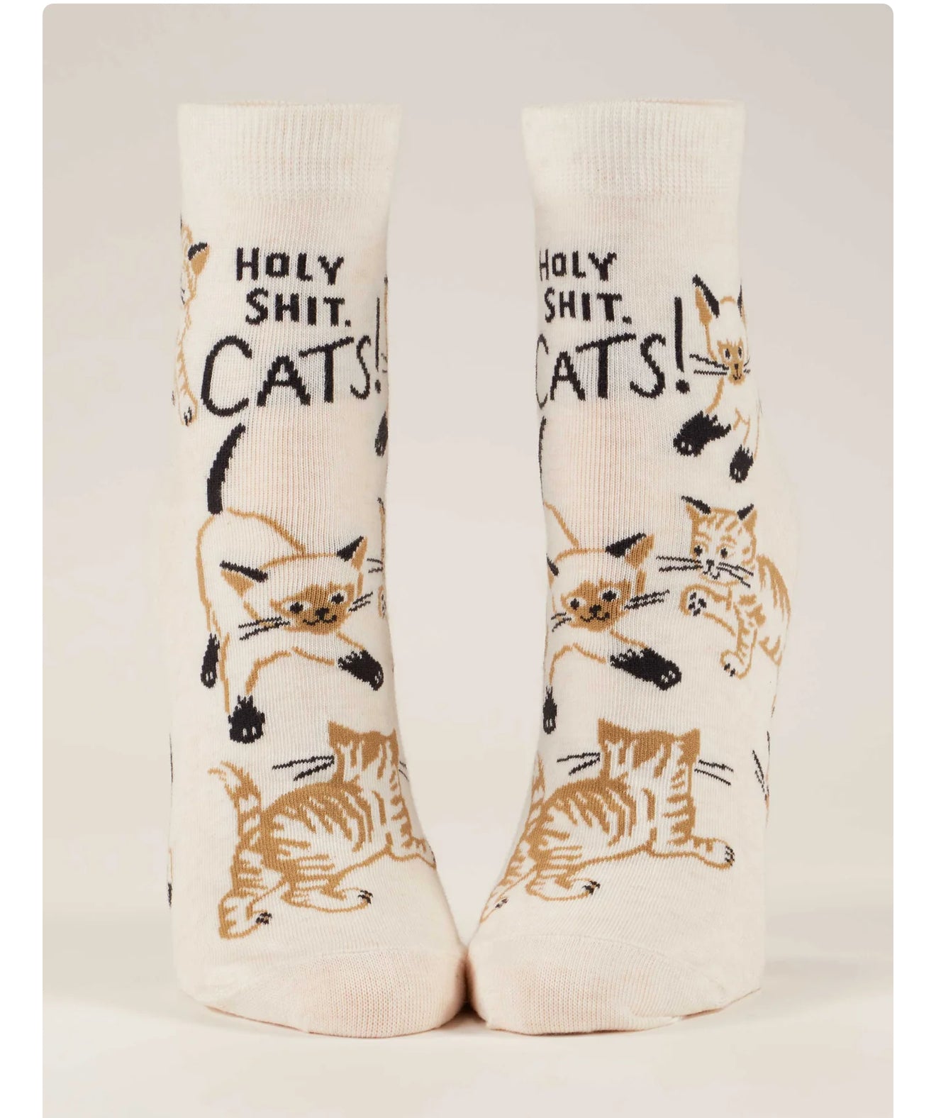 Blue Q Women’s Holy Cats  Socks