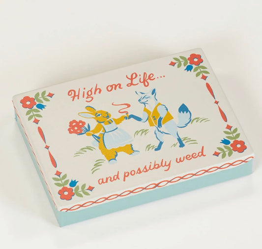 Blue Q High on Life and Possibly Weed Pocket Box
