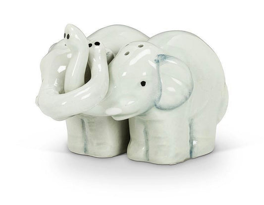 Salt & Pepper Hugging Elephant