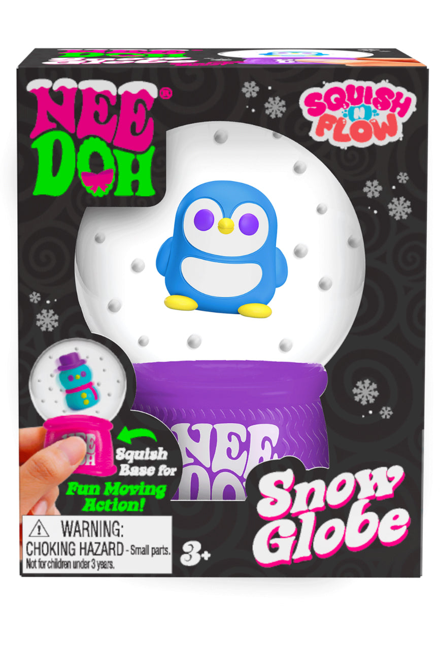 Nee Doh Squishmas Squish n Flow Snow Globe