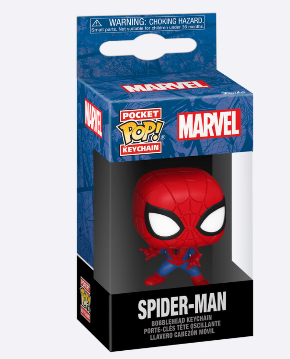 Funko Pop Spiderman Keychain