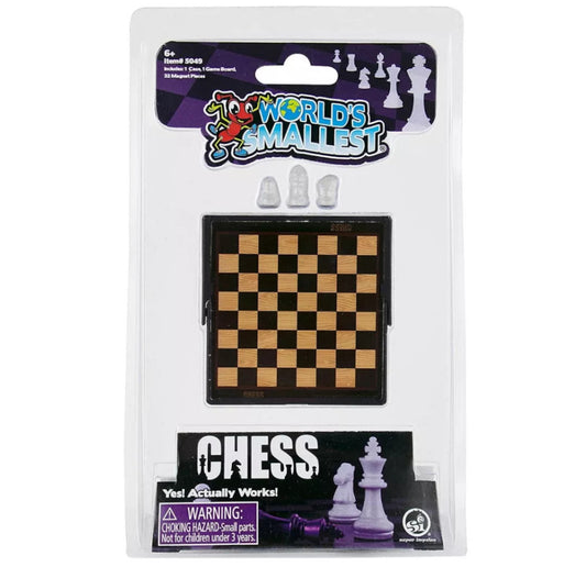 World’s Smallest Chess set