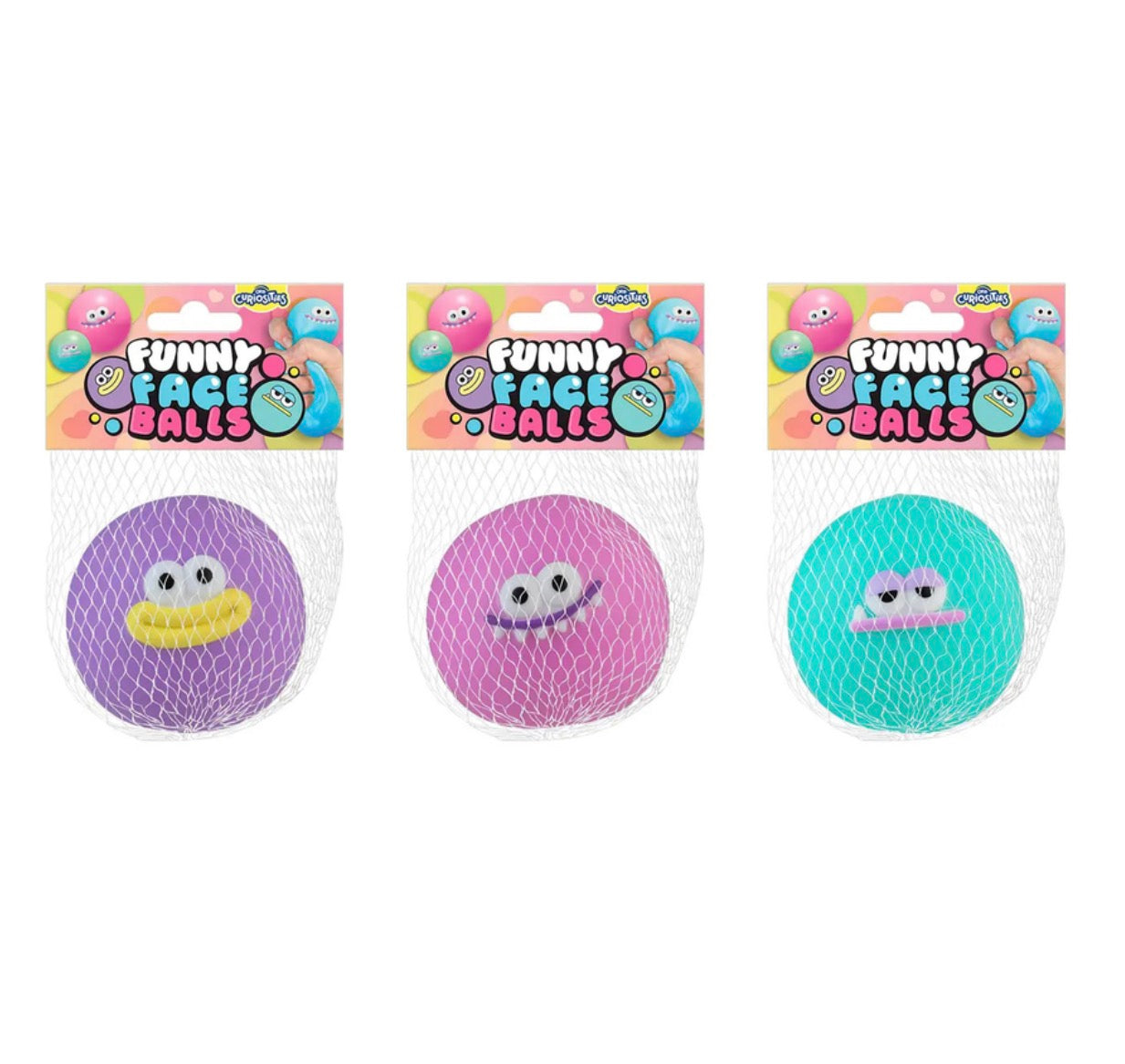 Smooshies Funny Face Balls