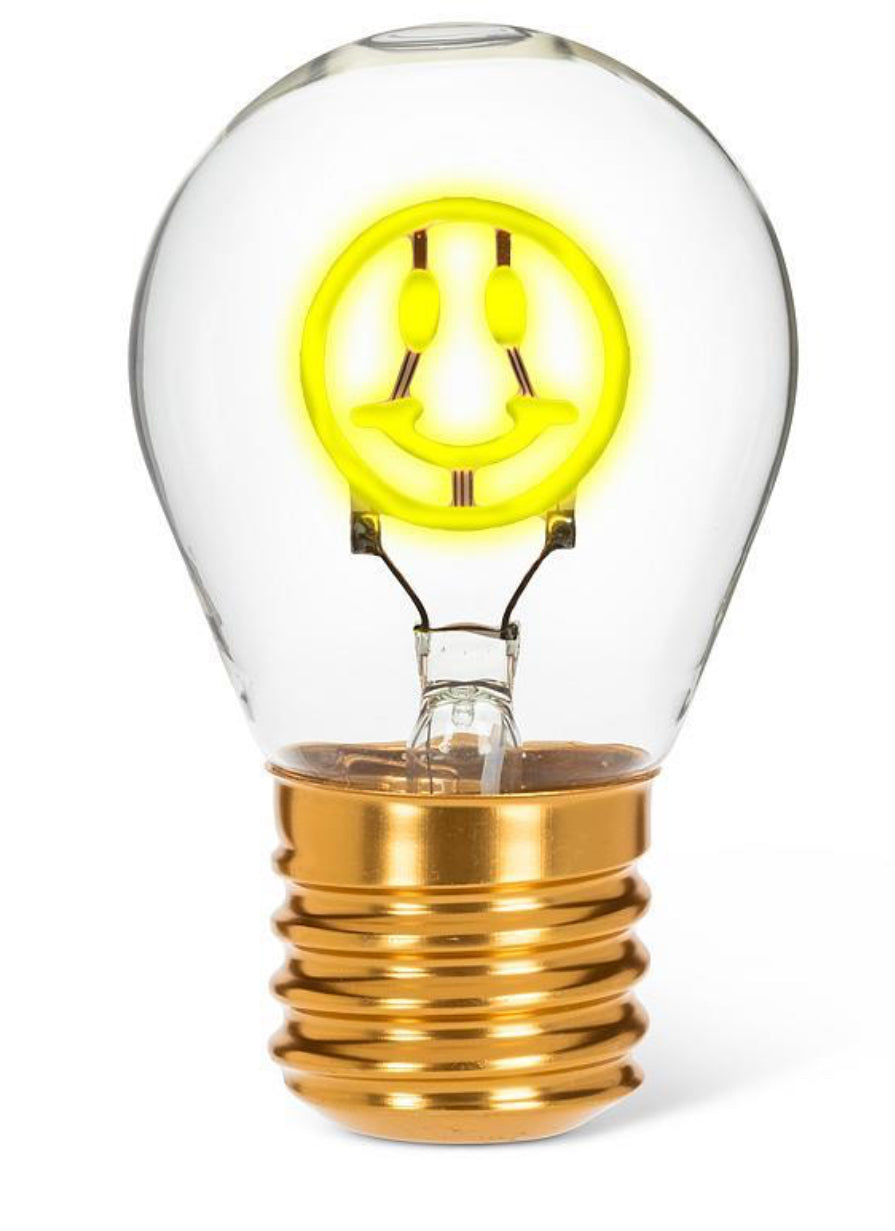 LED Mini Smiley Face Neon Light