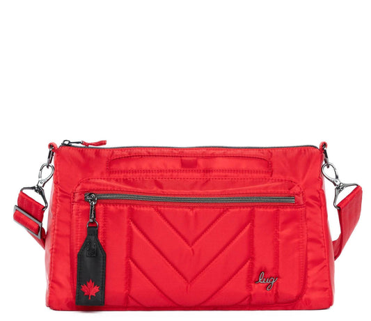 Lug Stretch Crossbody Canada Red