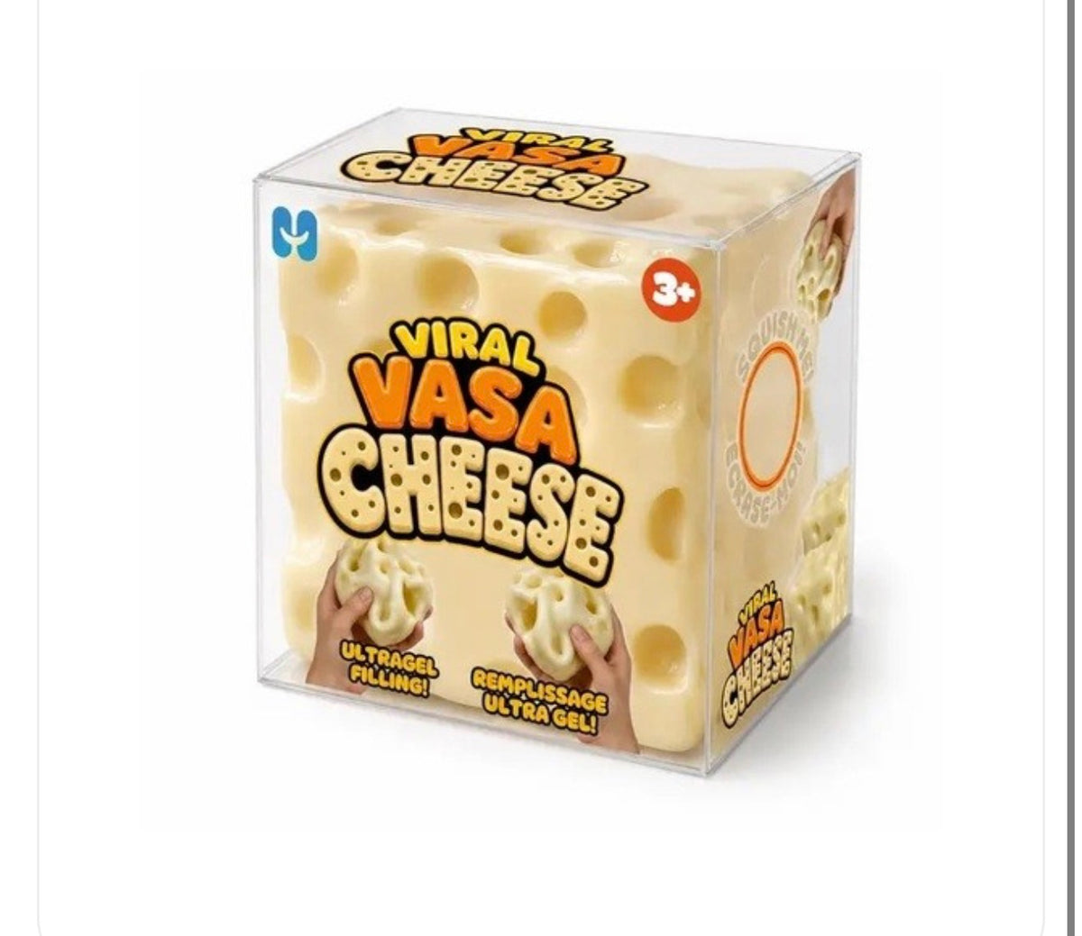 Big Vaseline Cheese Cube Squishy