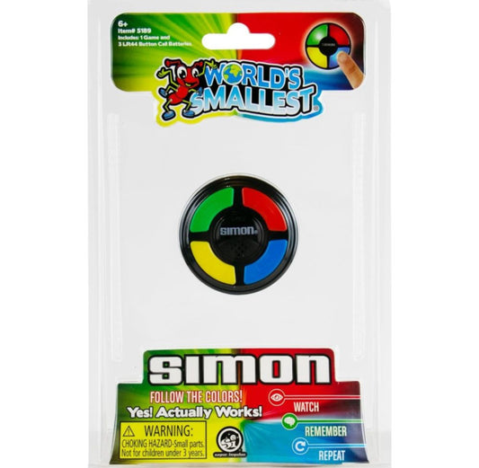 Worlds Smallest Simon
