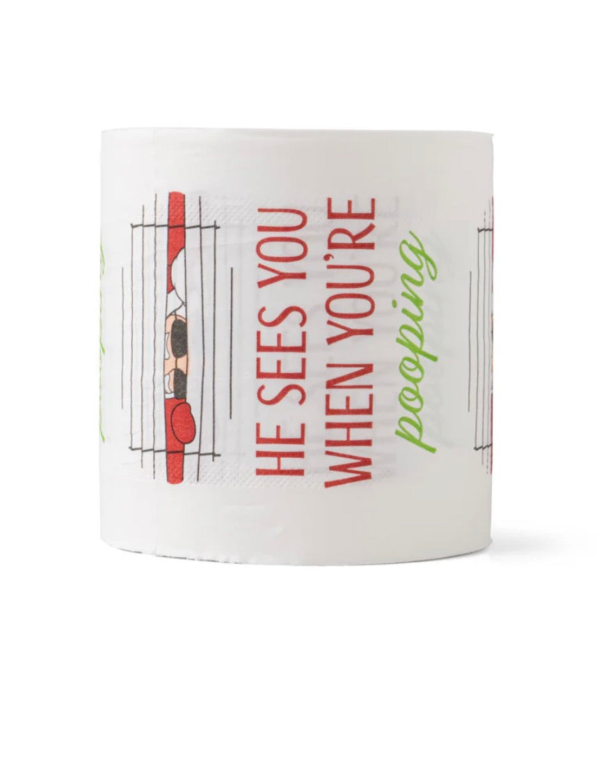 North Pole Plumbing Holiday Toilet Paper Roll