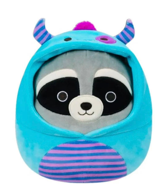 Squishmallows Rocky the Racoon With Monster Costume