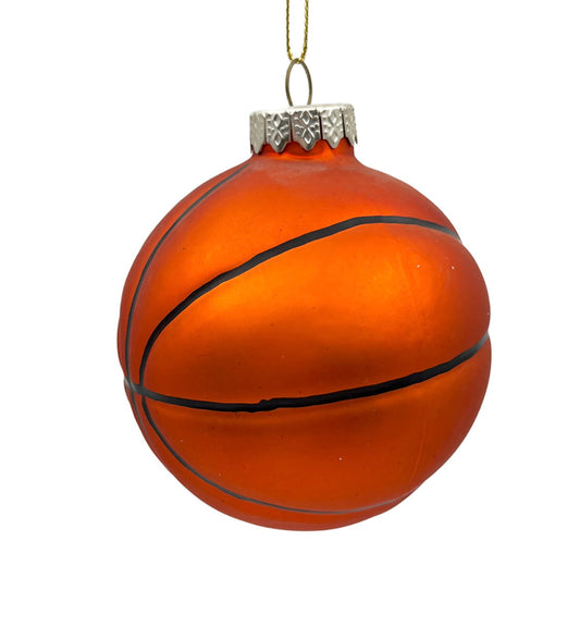 GLASS Basketball Ornament