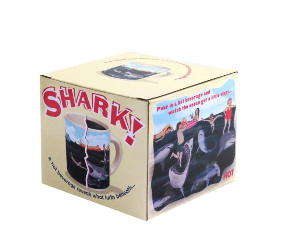 Unemployed Philosopher Shark Mug