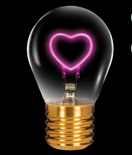LED Mini Heart Neon Light