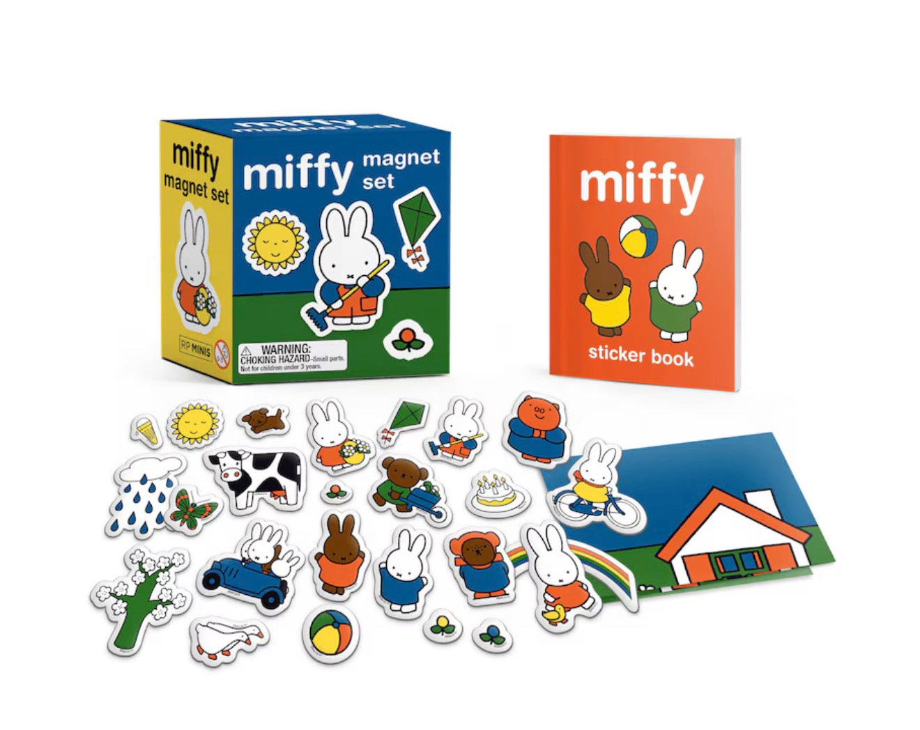 Running Press Miffy Magnet Set