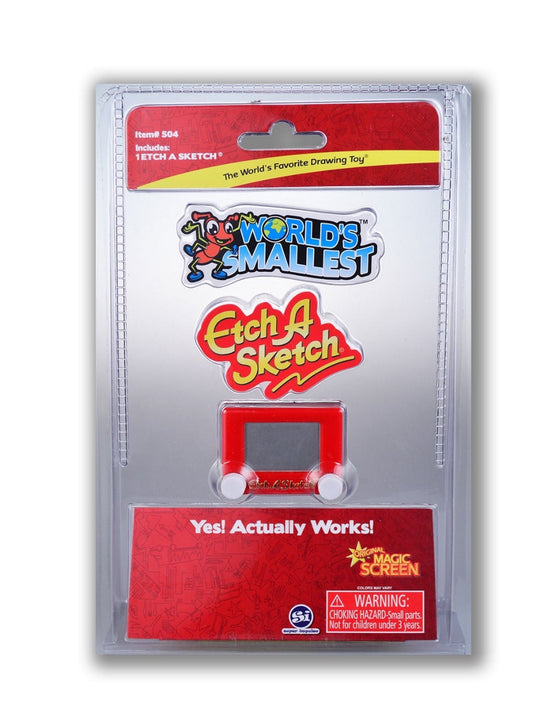 Worlds Smallest Etch a Sketch