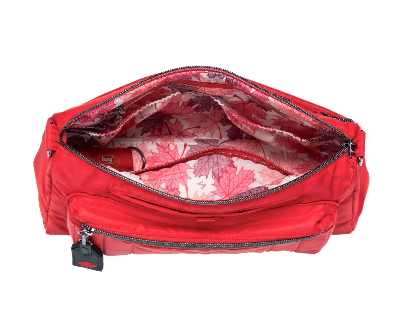 Lug Stretch Crossbody Canada Red