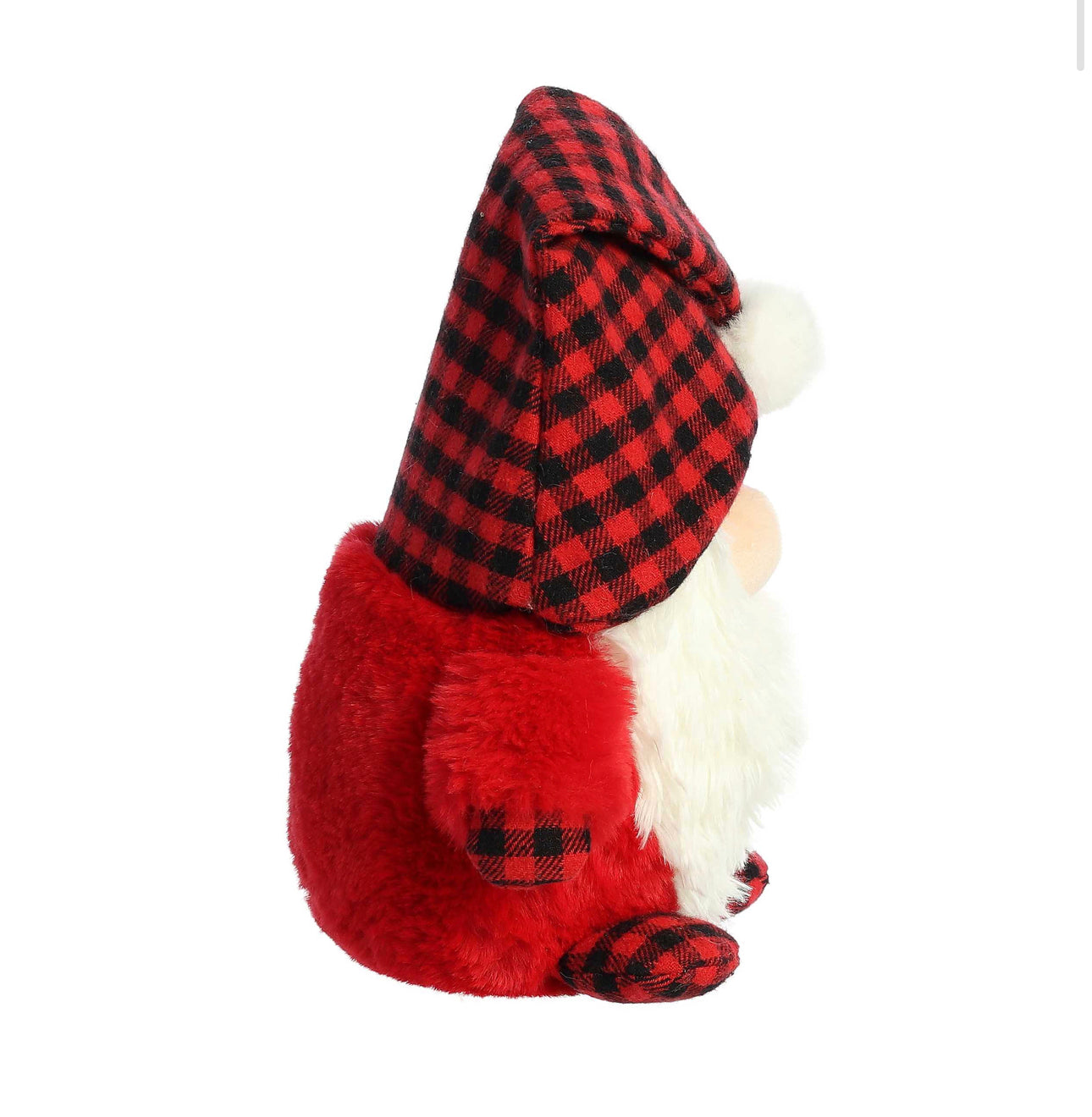 Gnomlins Red Plaid Gnome