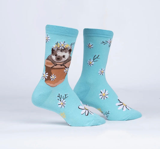 SOCK IT TO ME Hedgehog Women’s Crew