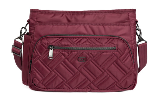 Lug Shimmy Crossbody Raspberry