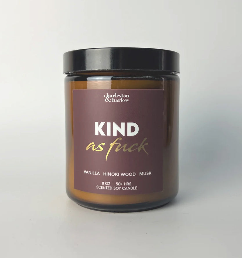 Charleston & Harlow Kind As F soy candle