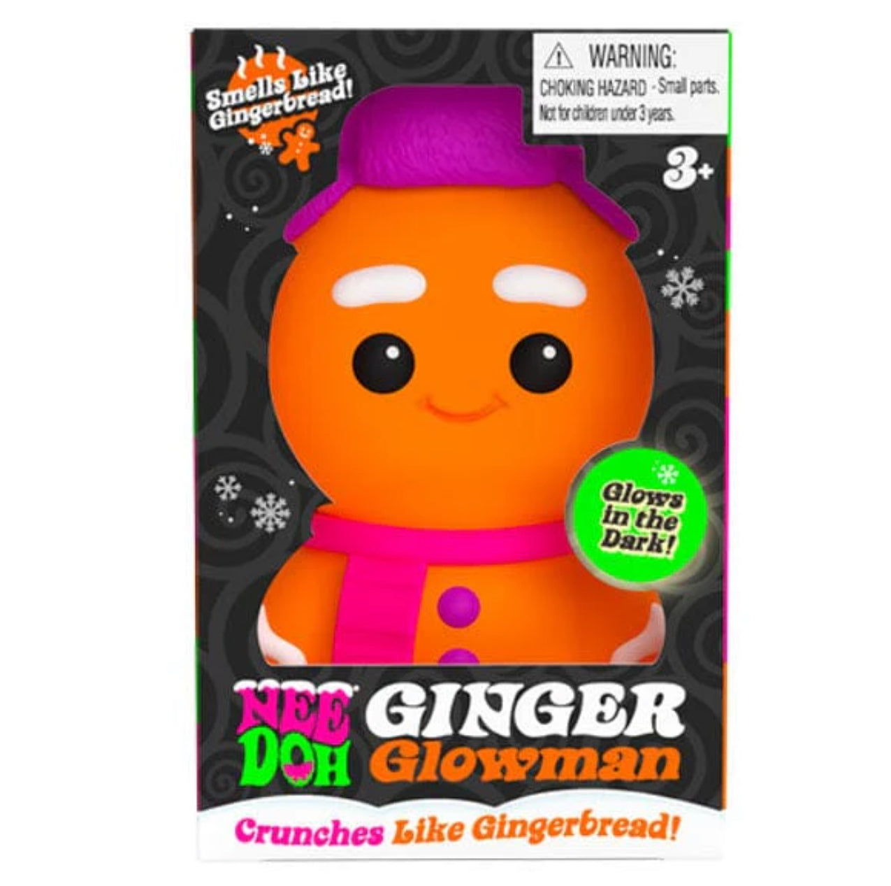 Nee Doh Squishmas Ginger Glowman