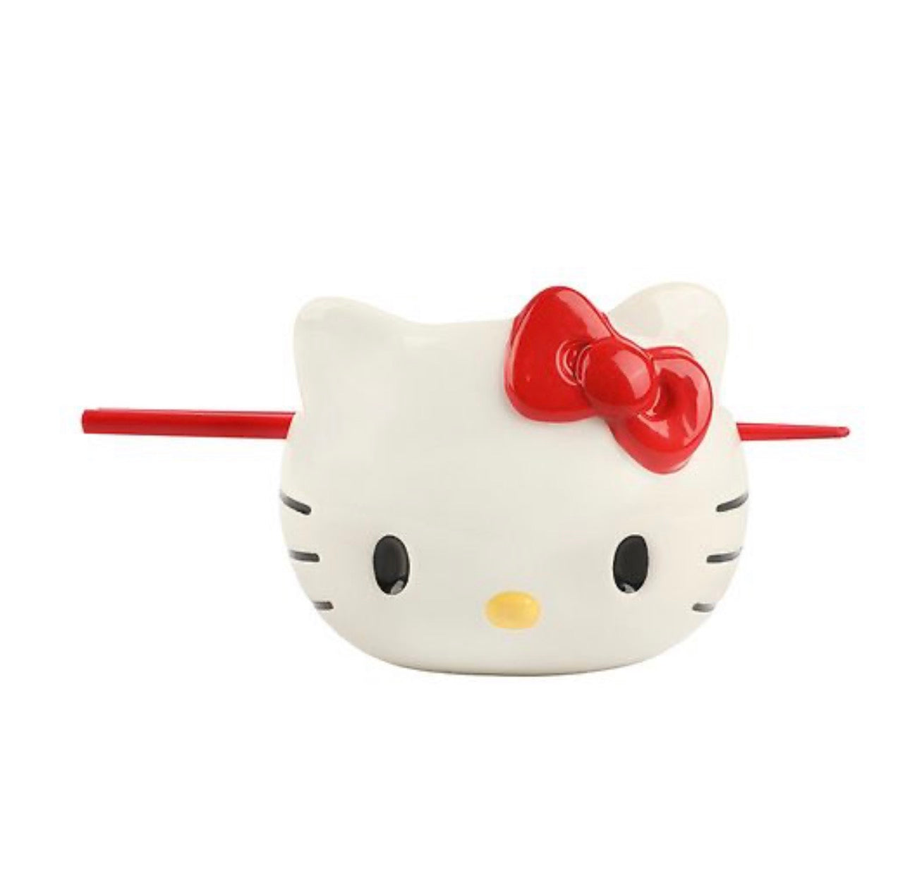 Hello Kitty Ramen Bowl With Chopsticks