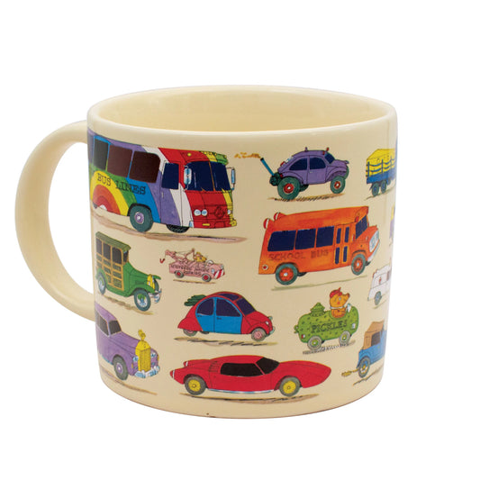 Unemployed Philosophers Guild Richard Scarry Cars and Trucks Mug