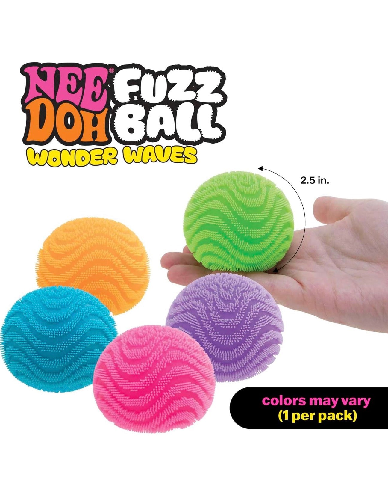 NeeDoh Fuzz Ball Wonder Waves