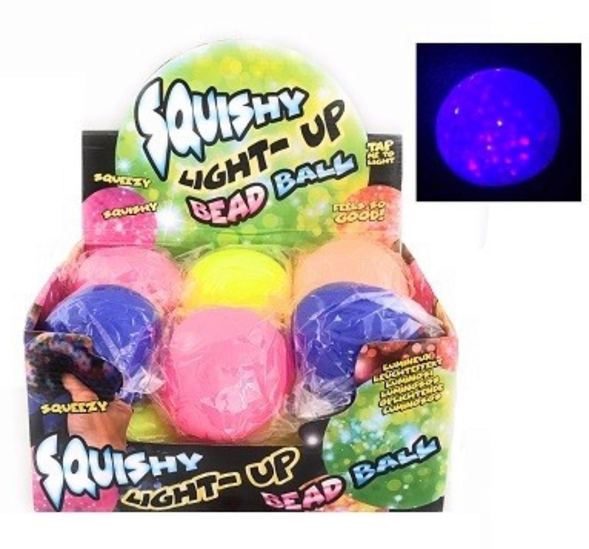 Squishy Light Up Bead Ball