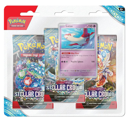 Pokémon Stellar Crown 3 pack