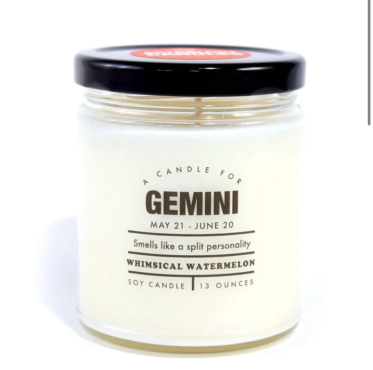 Whiskey River Astrology Candle Gemini