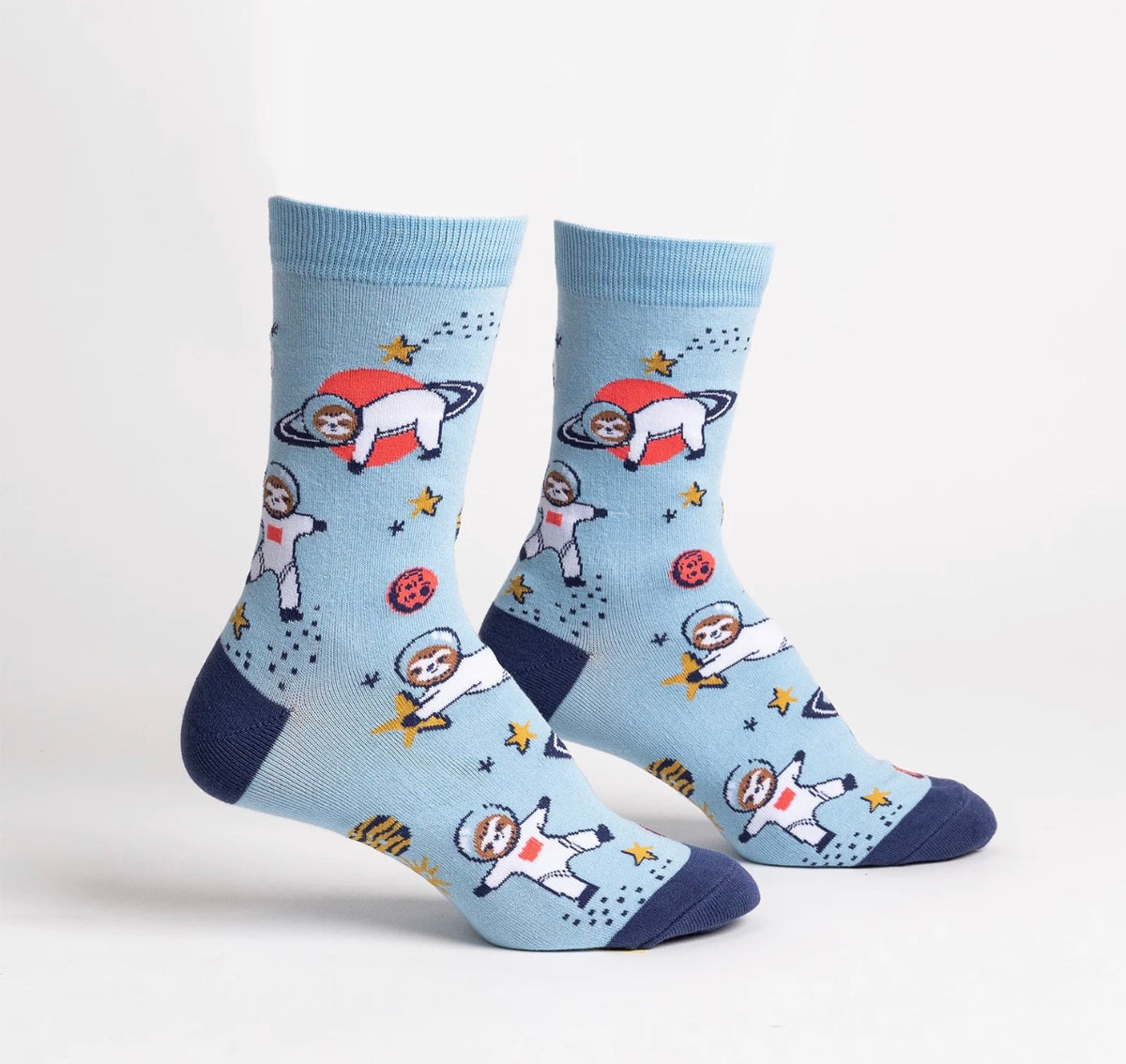 SOCK IT TO ME Women’s Crew Socks Slow Gravity Sloths