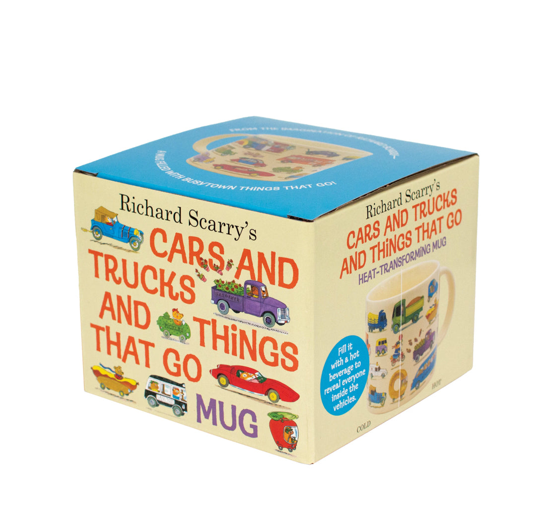 Unemployed Philosophers Guild Richard Scarry Cars and Trucks Mug
