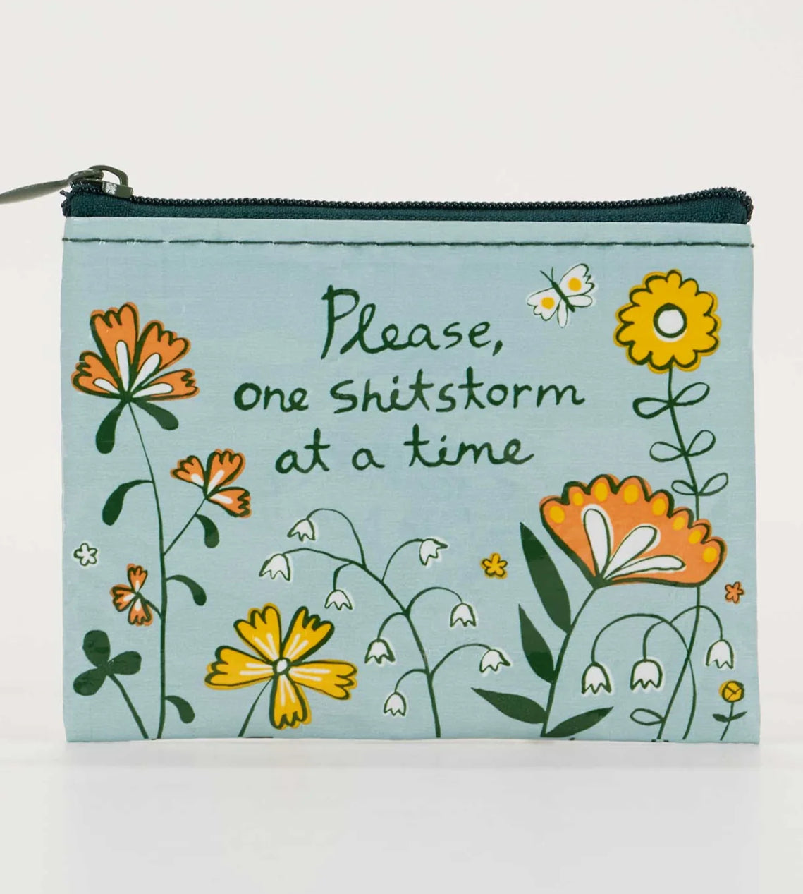 Blue Q Shit Storm Coin Purse