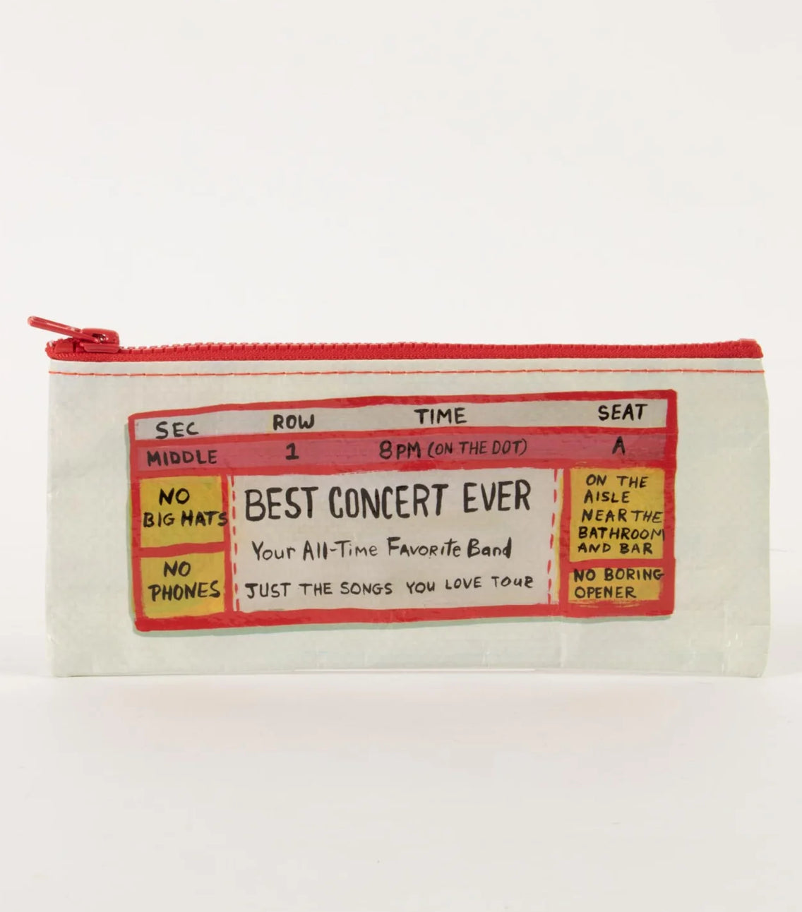 Blue Q Best Concert Ever Pencil Case