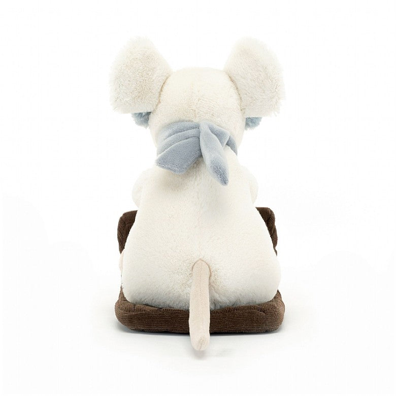 JellyCat Merry Mouse Sleighing