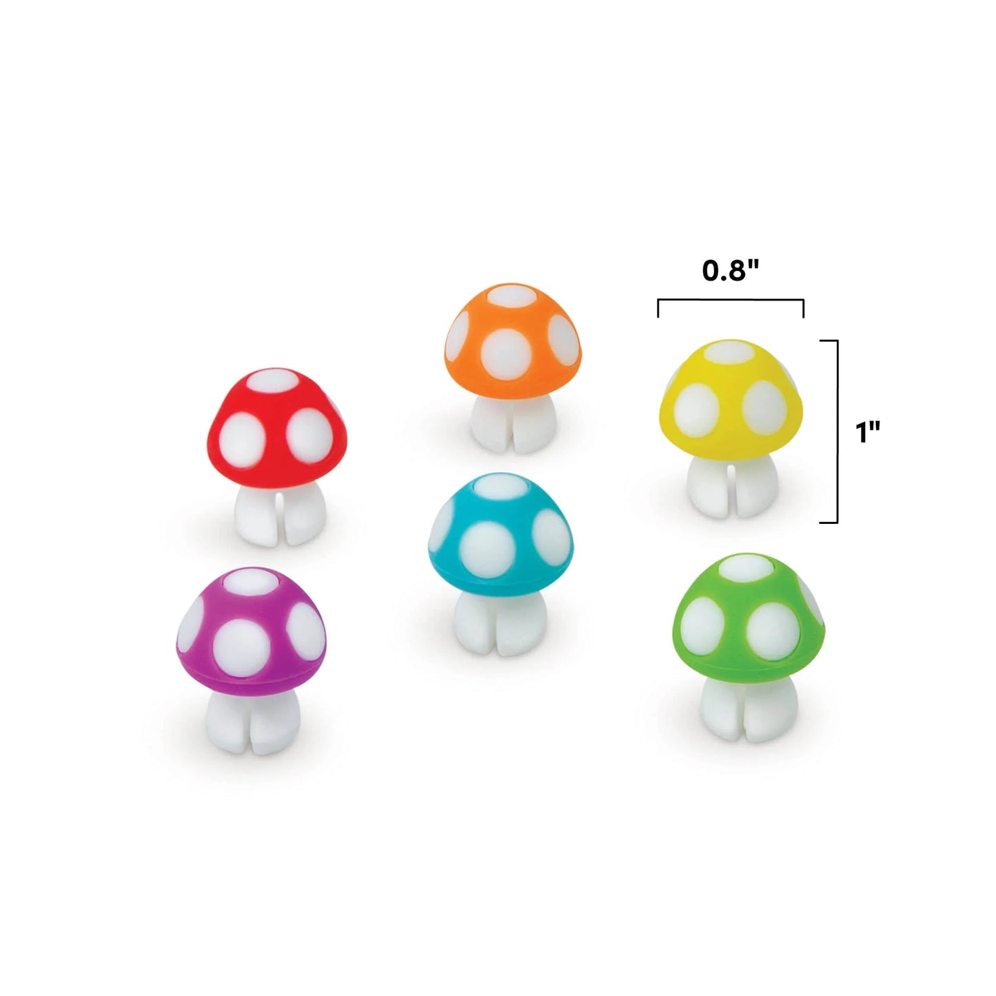 Fred & Friends Toadstool Drink Markers