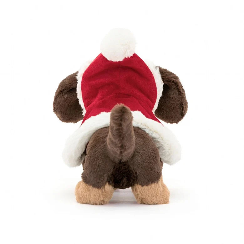 JellyCat Winter Warmer Otto Sausage Dog