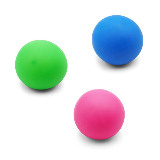 Glow in the dark squish balls pack of 3