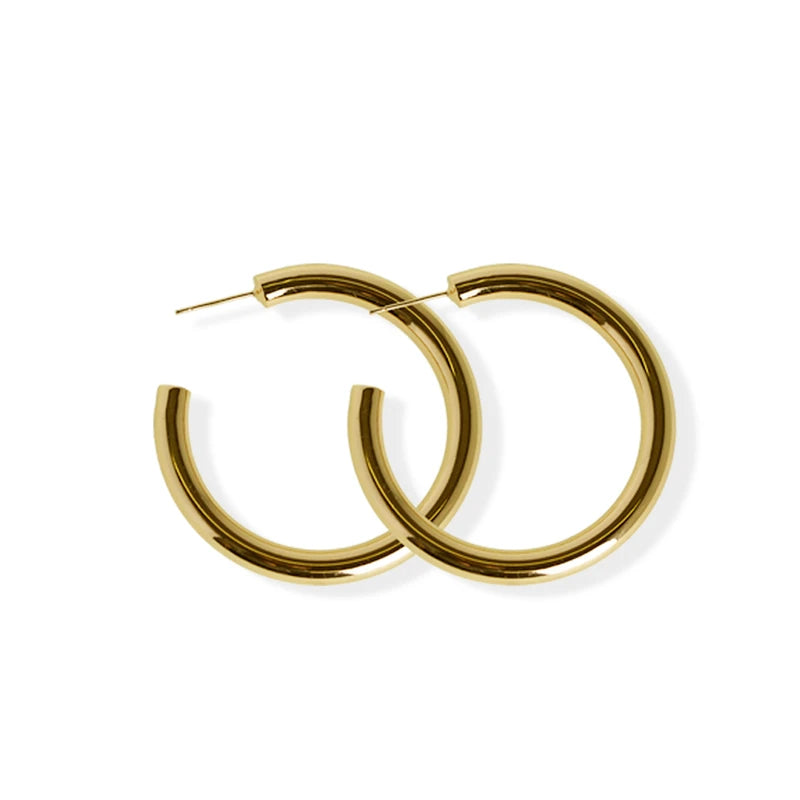 JJ+RR Classic Large Bold Hoop