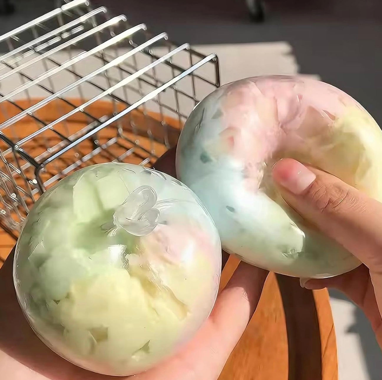 Wax Shell Squishy Ball