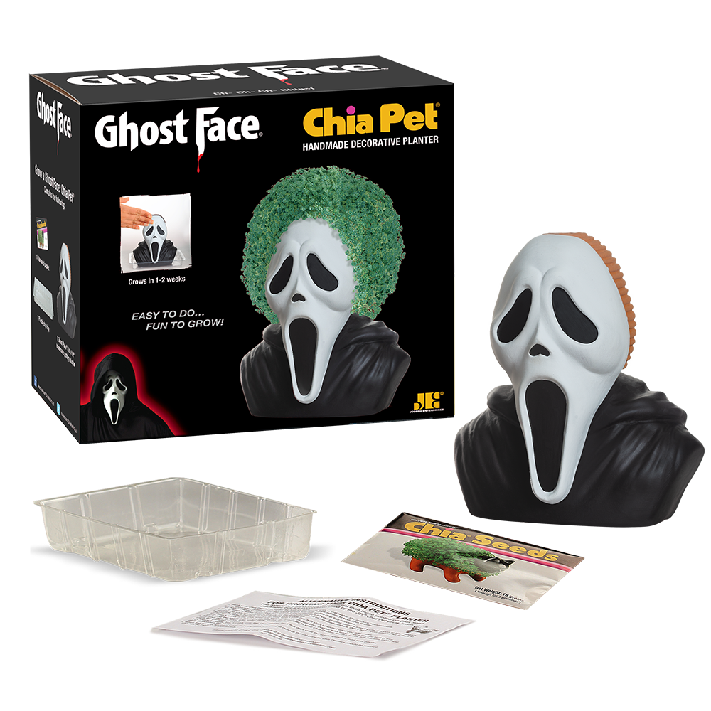 Chia Pet Ghost Face