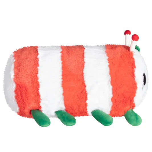 Mini Squishable Festive CandyCane Caterpillar