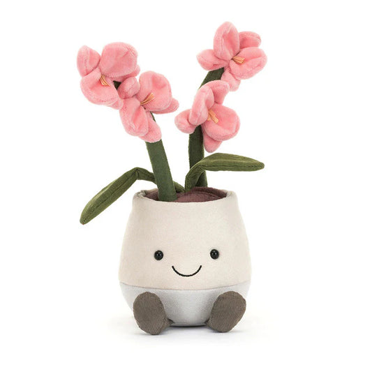 JellyCat Pink Orchid Plant