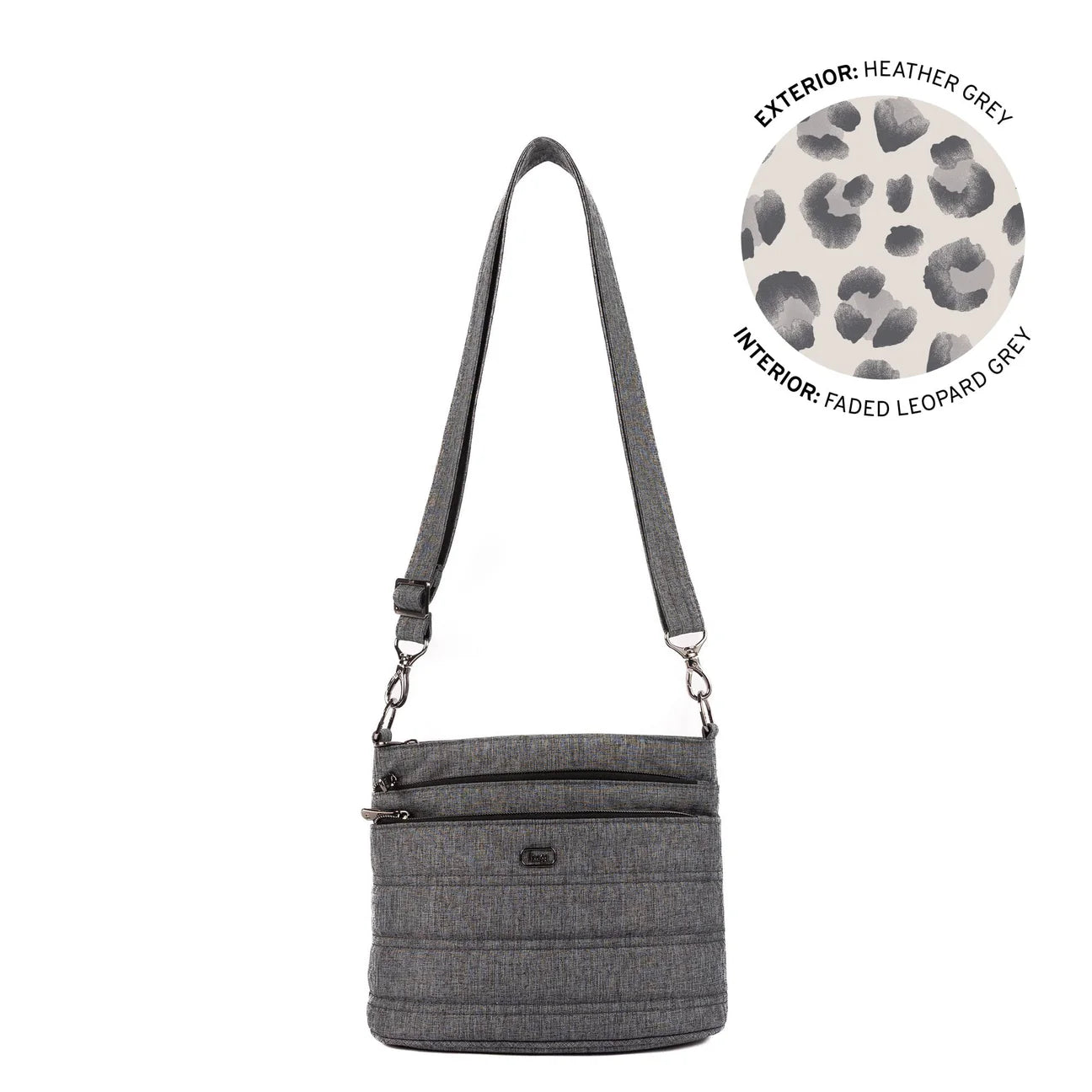 Lug Corral Crossbody Heather Grey