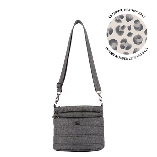 Lug Corral Crossbody Heather Grey