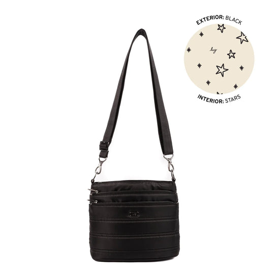 Lug Corral Crossbody Black