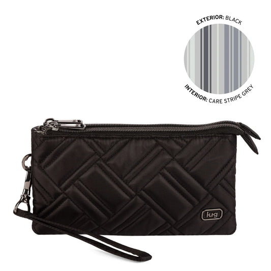 Lug Frolic Wristlet Black