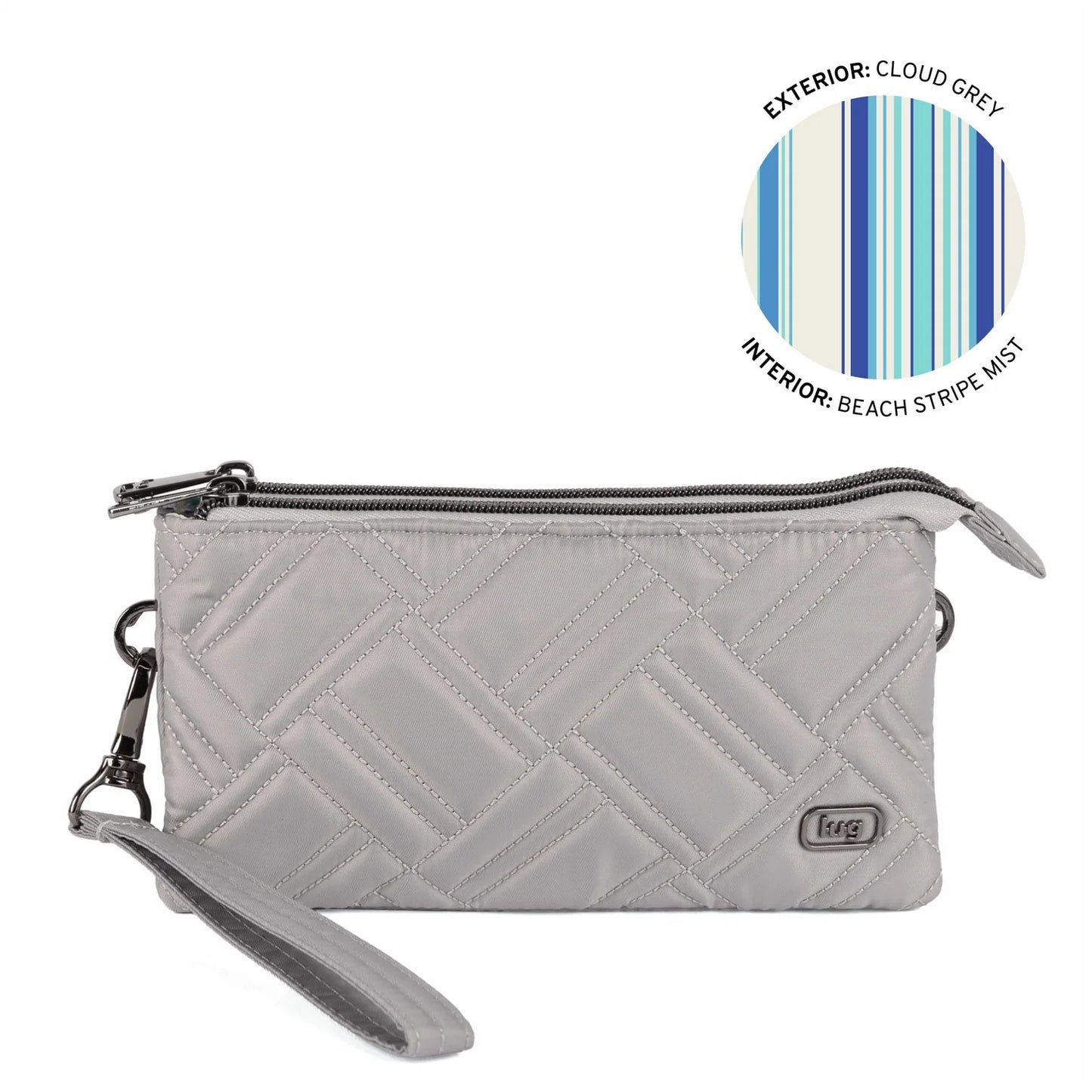Lug Frolic Wristlet Cloud Grey