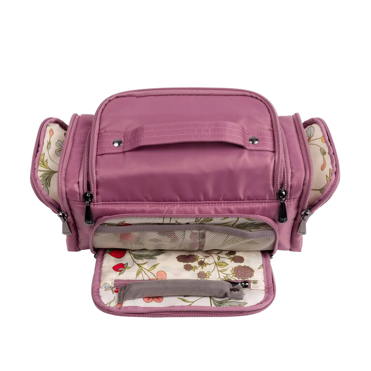 Lug Medium Trolley Toiletries Bag Moonberry
