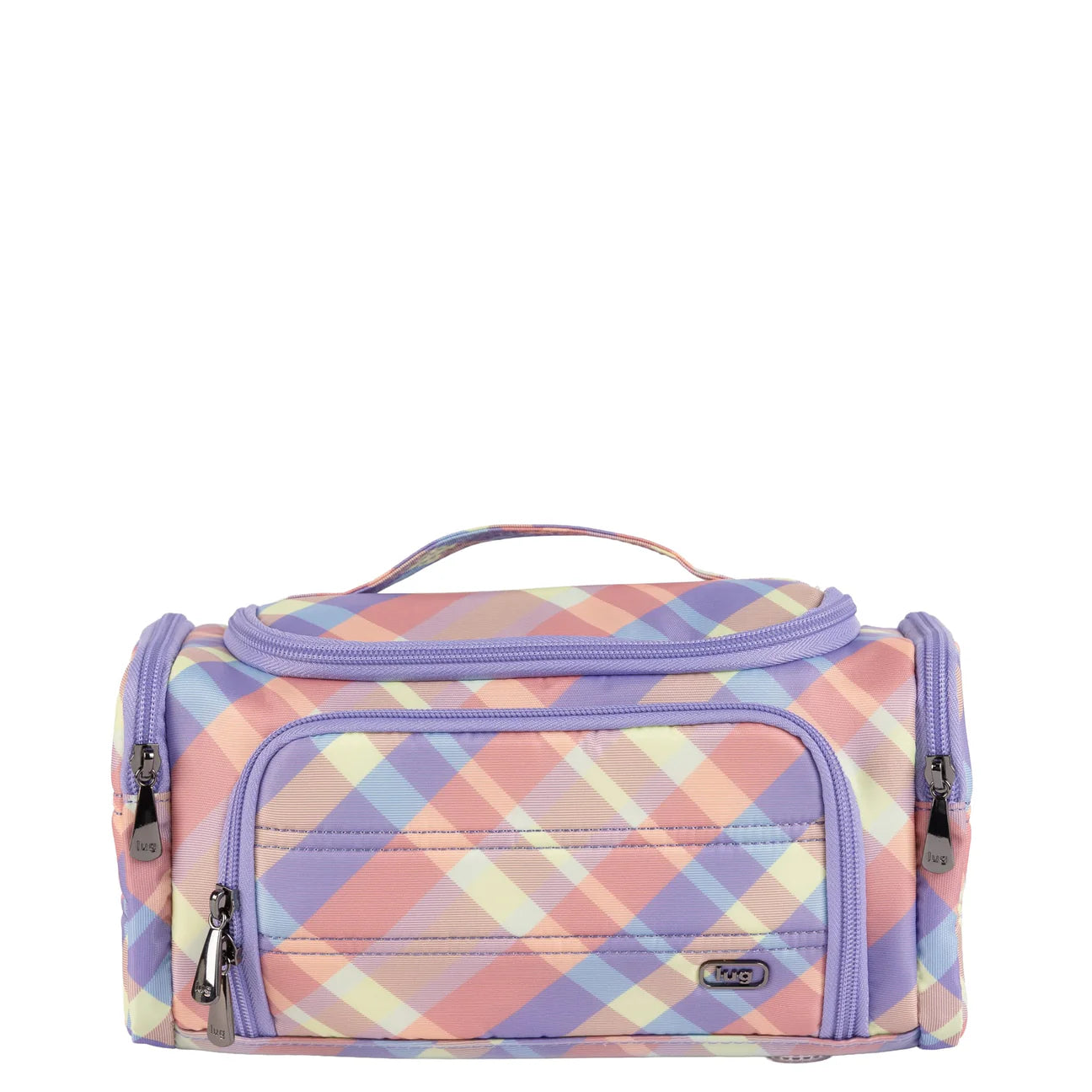Lug Medium Trolley Toiletries Bag Plaid